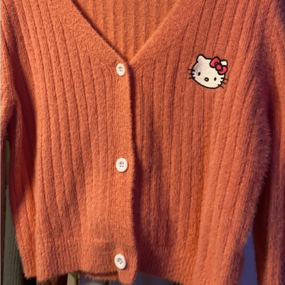 hello kitty cardigan!